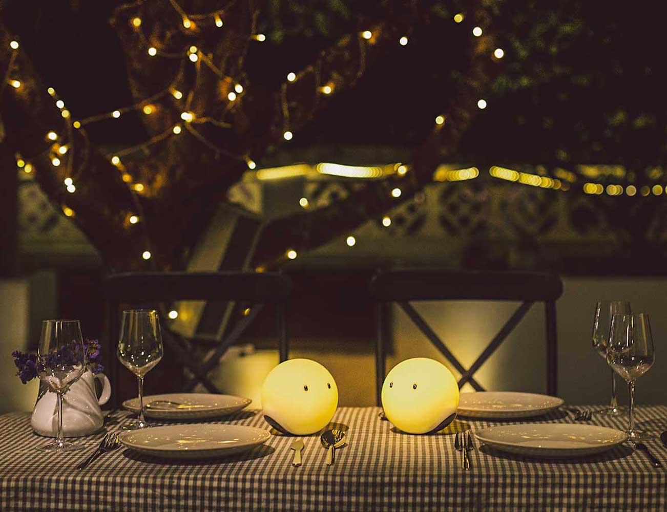 lovely，Intelligent lamps，Connecting lamp，soft，convenient，Night light，temperature，product design，